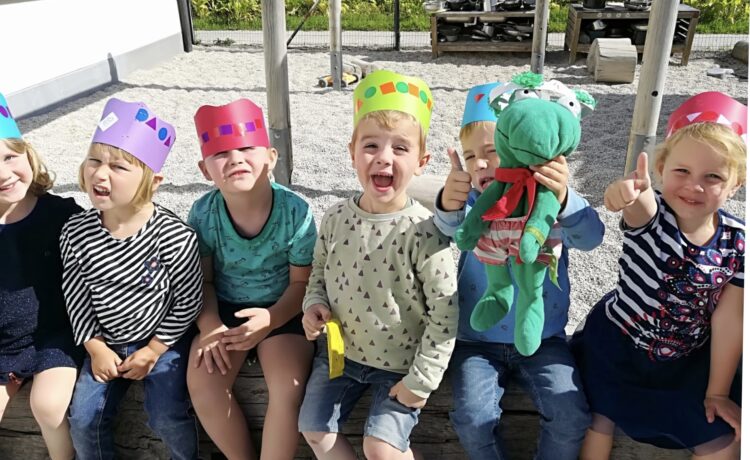 Kleuter – jarig in de kikkerklas