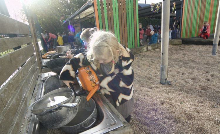 kleuters – speelplaats oudste kleuters