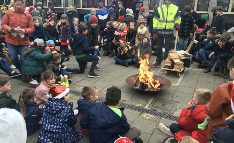 Lager – kerst op de speelplaats